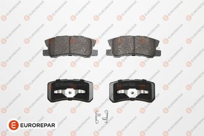 Комплект тормозных колодок, дисковый тормоз EUROREPAR 1617265280 для MITSUBISHI OUTLANDER