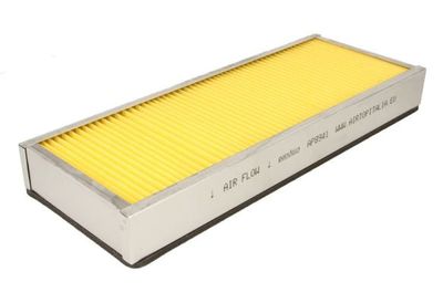 Cabinefilter 369x141x40, patroon past: LIEBHERR L506, L507, L508, L509, L510, L512, L514