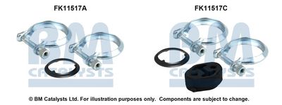Монтажен комплект, филтър за прах/сажди BM Catalysts FK11517