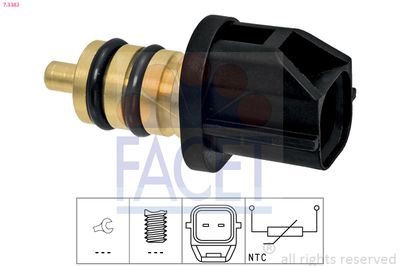 SENZOR TEMPERATURA COMBUSTIBIL FACET 73383