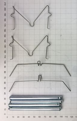 Accessory Kit, disc brake pad JURATEK U1874362