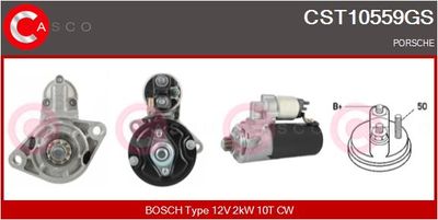 Стартер CASCO CST10559GS для PORSCHE CAYENNE