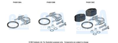 Montážní sada, katalyzátor BM CATALYSTS FK80138
