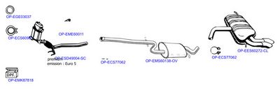 Изпускателна система OPTIMAL OP-EXSVG787