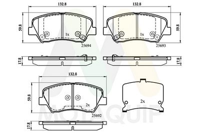 SET PLACUTE FRANA FRANA DISC