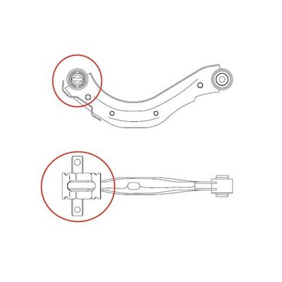 Feste, styrestag CTR GV0424 for SUBARU