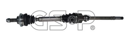 GSP 245011 Полуось в сборе  для PEUGEOT 206 Наклонная задняя часть (2A/C) 1.6 16V