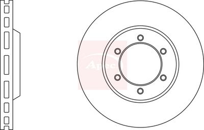 APEC Brake Disc DSK2691