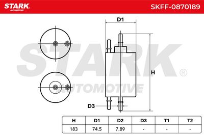 горивен филтър STARK SKFF-0870189