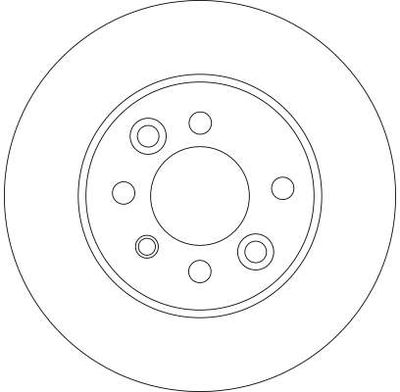 BREMSSCHEIBE TRW DF4455 1