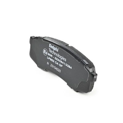 BREMSBELAGSATZ SCHEIBENBREMSE DELPHI LP963 6