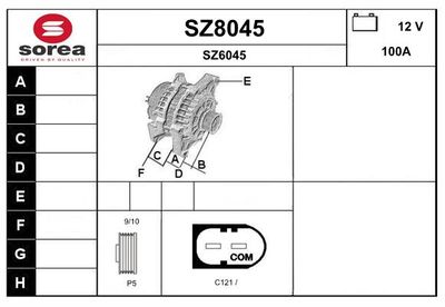GENERATOR SNRA SZ8045
