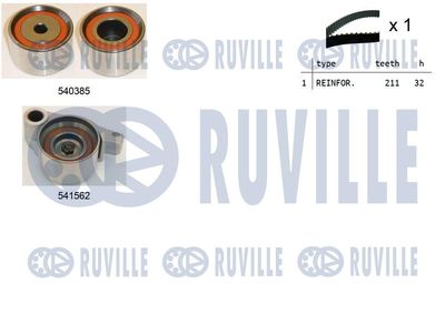 Комплект ремня ГРМ RUVILLE 550418 для LEXUS RX