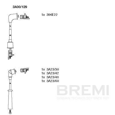комплект запалителеи кабели BREMI 3A00/129