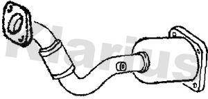 KLARIUS 321722 Катализатор  для CITROËN C8 (EA_, EB_) 2.0 HDi