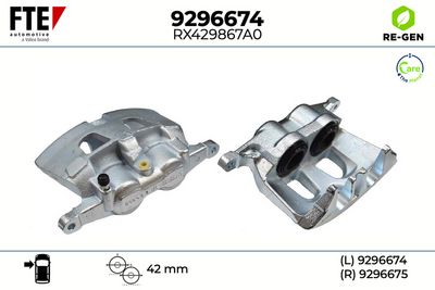 спирачен апарат FTE 9296674