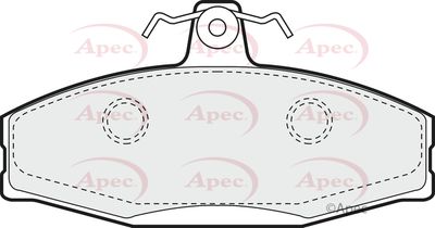 Brake Pad Set APEC PAD924