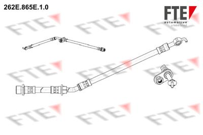 Тормозной шланг FTE 9240424 для SUBARU TREZIA