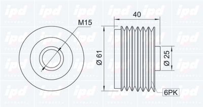 SISTEM ROATA LIBERA GENERATOR IPD 120885 1