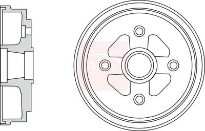 APEC Brake Drum DRM9987
