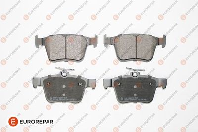 Комплект тормозных колодок, дисковый тормоз EUROREPAR 1639369480 для SEAT ATECA