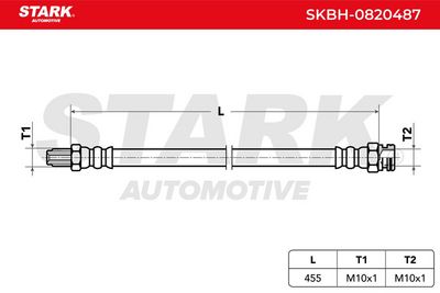 спирачен маркуч STARK SKBH-0820487