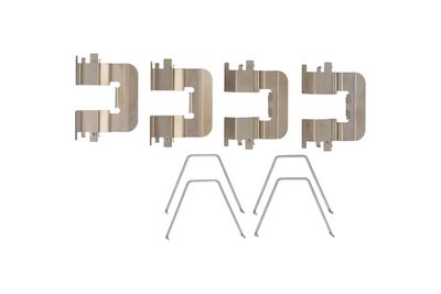 Priedų komplektas, diskinių stabdžių trinkelės