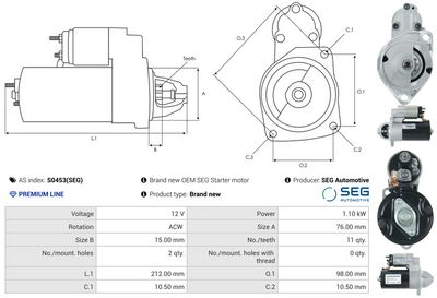 STARTER AS-PL S0453SEG 4