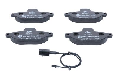 Brake Pad Set, disc brake 13.0460-3951.2