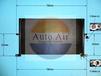 Condenser, air conditioning Auto Air Gloucester 16-1172A