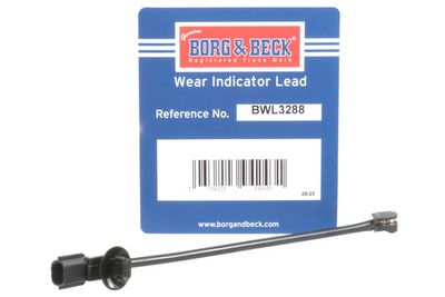 предупредителен контактен сензор, износване на накладките BORG & BECK BWL3288