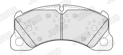 Brake Pad Set, disc brake 574159J