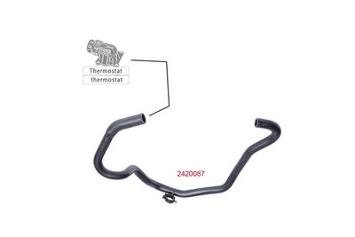 METZGER AUTOTEILE - Hadica chladenia FORD , 2420087