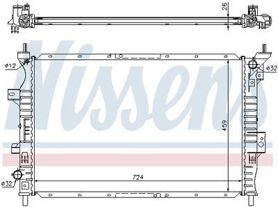 RADIATOR RACIRE MOTOR NISSENS 62357 5