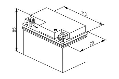 BATERIE DE PORNIRE BOSCH 0986122601 7