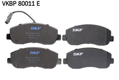 Brake Pad Set, disc brake VKBP 80011 E