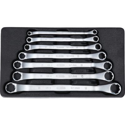 Sada dvouočkových klíčů KS TOOLS 517.1555