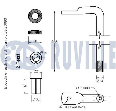 INTINZATOR CUREA CUREA DISTRIBUTIE RUVILLE 541385 1