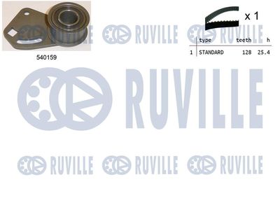 Комплект ремня ГРМ RUVILLE 550205 для LAND ROVER 110/127