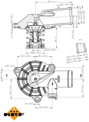 TERMOSTAT LICHID RACIRE NRF 725221 6