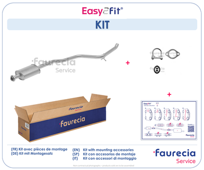 Faurecia FS01212 Глушитель выхлопных газов  для ALFA ROMEO GT (937_) 1.8 TS (937CXR1A)