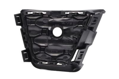 Voorbumper afdekking Voor Links (met parkeersensor gaten, plastic, zwart) past: JEEP RENEGADE 06.18-12.22