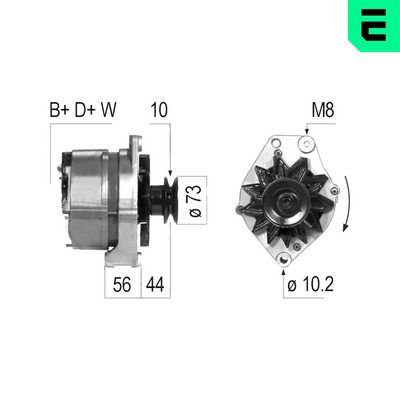 Alternador ERA 210145A, foto 1