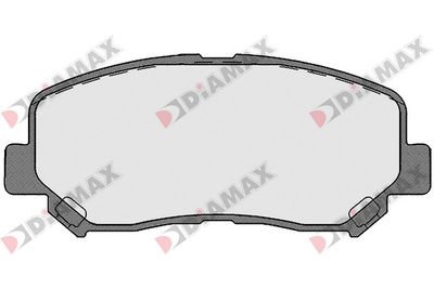Комплект тормозных колодок, дисковый тормоз DIAMAX N09660 для MAZDA CX-5