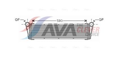 радиатор, охлаждане на двигателя AVA Clever Choice PR2053