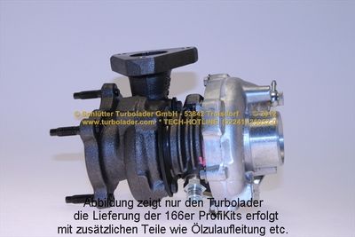 LADER AUFLADUNG SCHLÜTTER TURBOLADER 16600470EOL 2