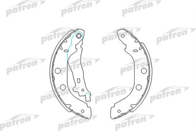 Комплект тормозных колодок PATRON PSP577 для NISSAN PRIMERA
