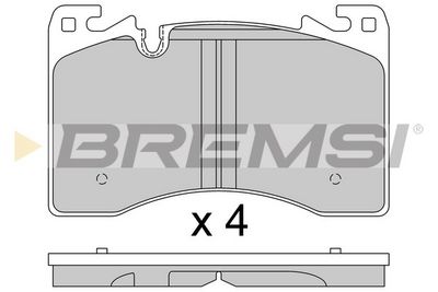 SET PLACUTE FRANA FRANA DISC BREMSI BP4033CE