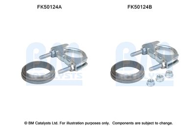 Монтажен комплект, изпускателна тръба BM Catalysts FK50124