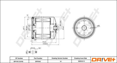 FILTRU COMBUSTIBIL DR!VE+ DP1110130143 0